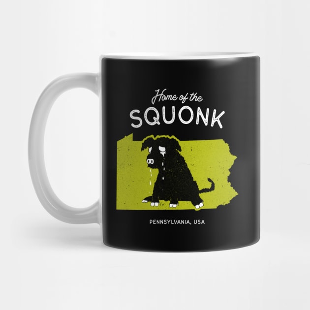 Home of the Squonk - Pennsylvania, USA Cryptid by Strangeology